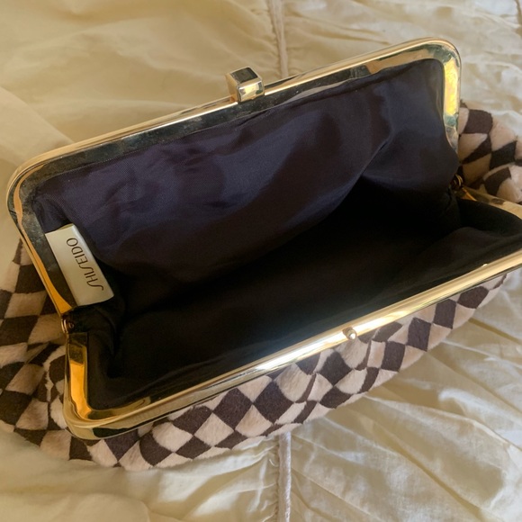 brown and beige clutch - Picture 2 of 2